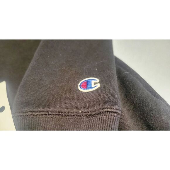 Women's Champion embroidered top ls black size small - Picture 5 of 6